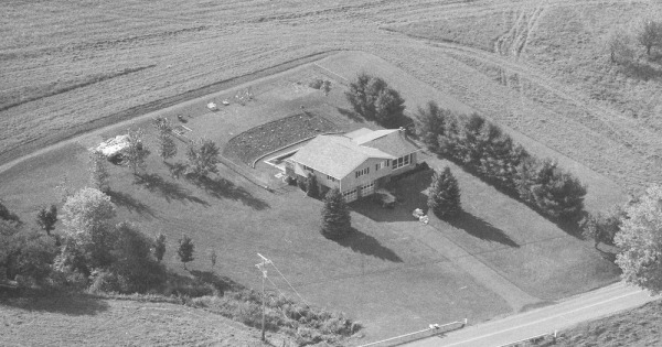Vintage Aerial photo from 1994 in Broome County, NY
