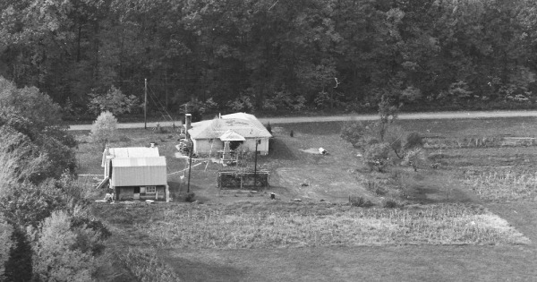 Vintage Aerial photo from 1979 in Indiana County, PA