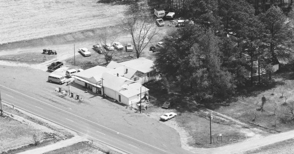 Vintage Aerial photo from 1984 in Henry County, GA