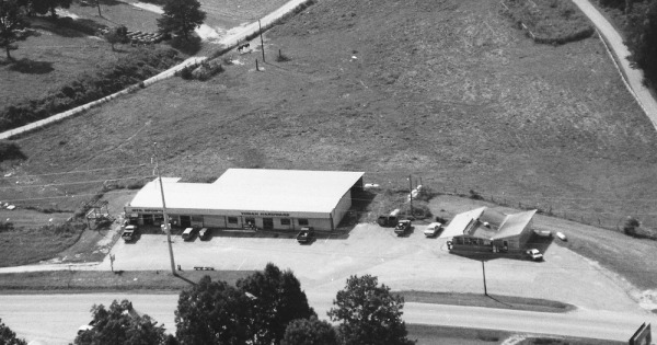 Vintage Aerial photo from 1992 in White County, GA