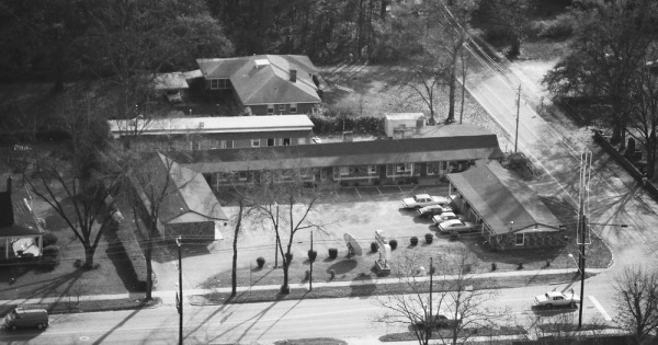Vintage Aerial photo from 1984 in Butts County, GA