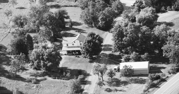 Vintage Aerial photo from 1984 in Monroe County, PA