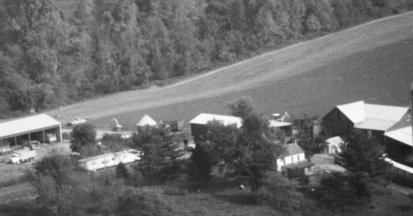 Vintage Aerial photo from 1990 in Cecil County, MD