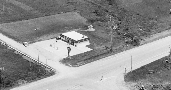 Vintage Aerial photo from 1979 in Butler County, IA