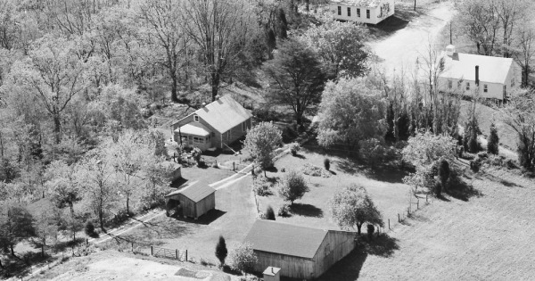 Vintage Aerial photo from 1979 in Grayson County, KY