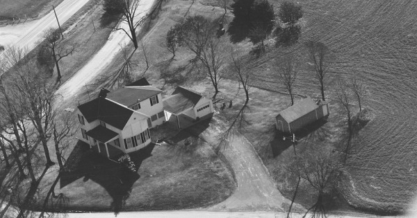 Vintage Aerial photo from 1980 in Hardin County, KY