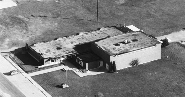 Vintage Aerial photo from 1983 in Manistee County, MI