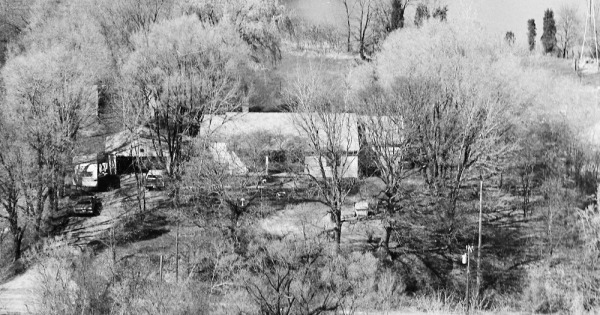 Vintage Aerial photo from 1981 in Porter County, IN