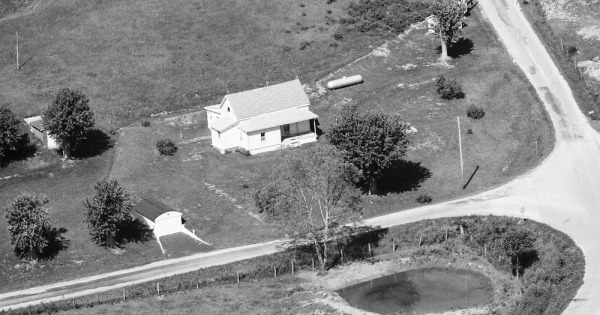 Vintage Aerial photo from 1986 in Madison County, KY