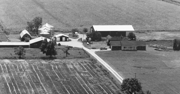 Vintage Aerial photo from 1979 in Boone County, MO