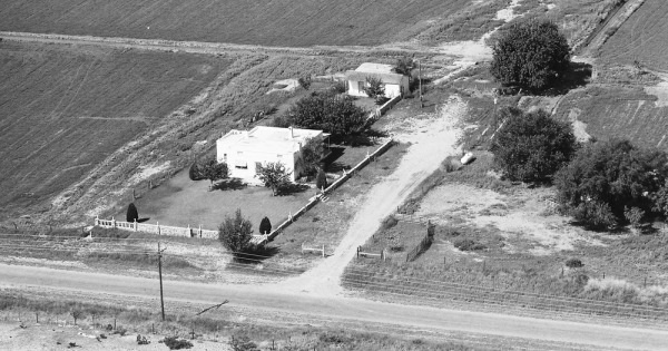 Vintage Aerial photo from 1989 in Eddy County, NM