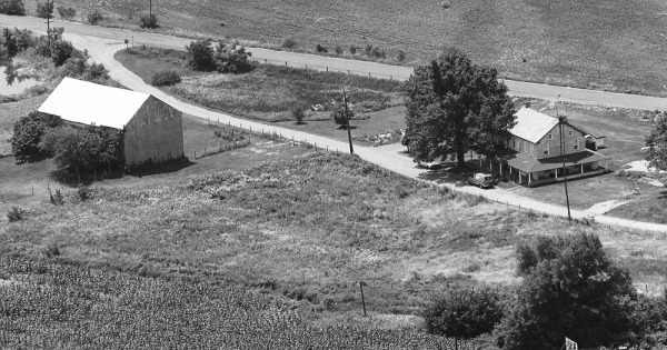 Vintage Aerial photo from -1986 in Lehigh County, PA