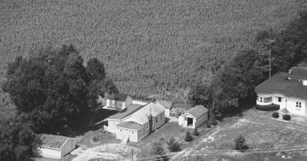 Vintage Aerial photo from 1983 in Grundy County, IL