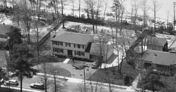 Vintage Aerial photo from 1988 in Cape May County, NJ