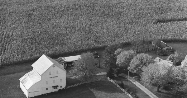Vintage Aerial photo from 1979 in Marion County, OH