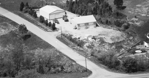 Vintage Aerial photo from 1985 in Oldham County, KY