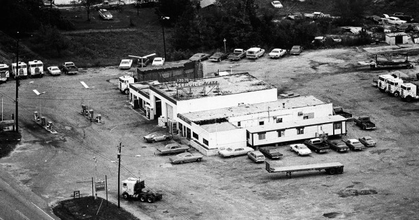 Vintage Aerial photo from -1986 in Douglas County, GA