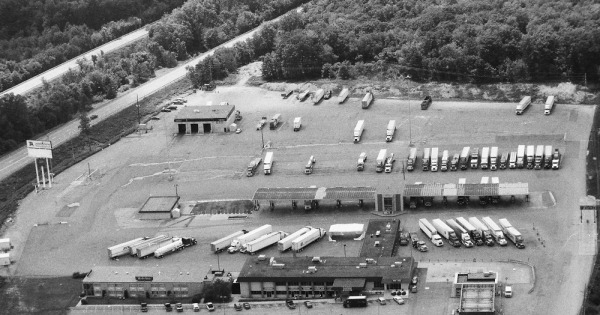 Vintage Aerial photo from 1995 in Jefferson County, PA