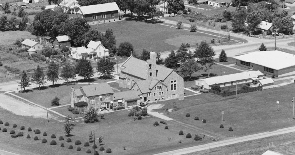 Vintage Aerial photo from 1979 in Anderson County, KS