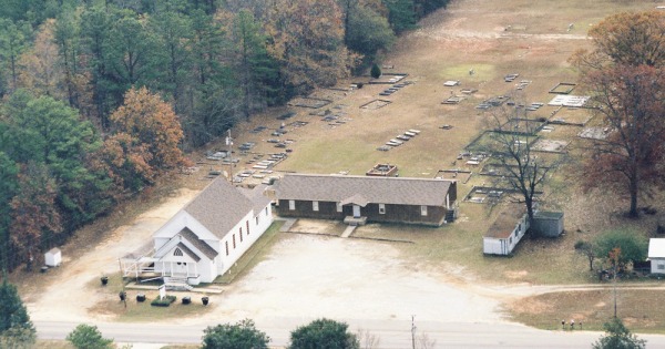 Vintage Aerial photo from 1996 in Lee County, AL