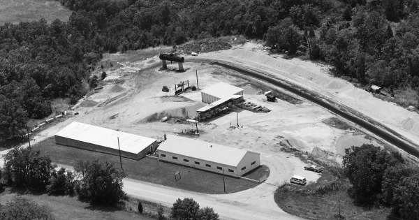 Vintage Aerial photo from 1985 in Jefferson County, MO