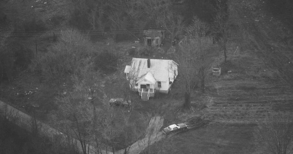 Vintage Aerial photo from 1983 in Smith County, TN