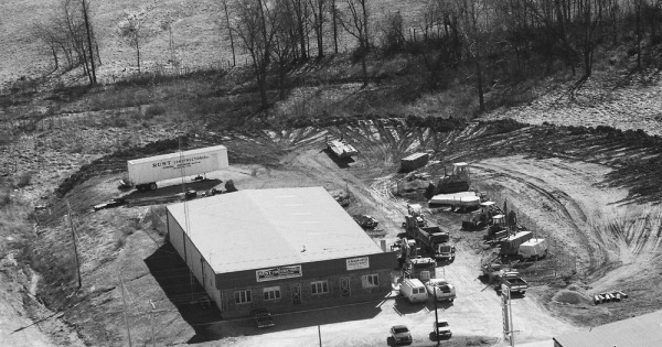 Vintage Aerial photo from 1987 in Warren County, MO
