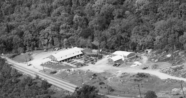 Vintage Aerial photo from 1986 in Chester County, PA
