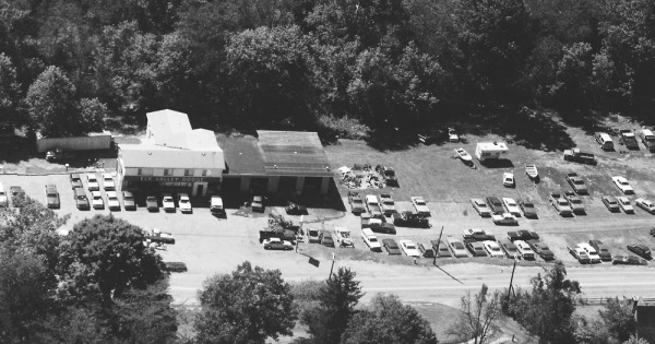 Vintage Aerial photo from 1985 in Braxton County, WV