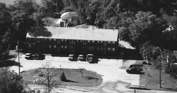 Vintage Aerial photo from 1988 in Livingston County, MI