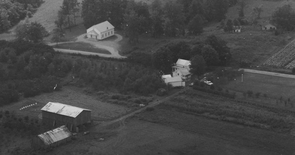 Vintage Aerial photo from 1979 in Metcalfe County, KY