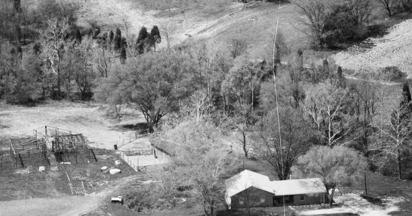 Vintage Aerial photo from 1985 in Oldham County, KY