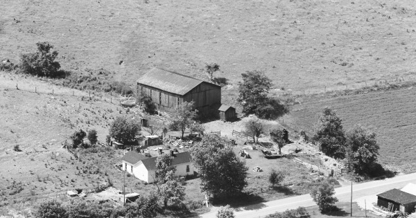 Vintage Aerial photo from 1979 in Nicholas County, KY