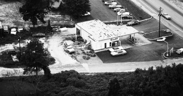 Vintage Aerial photo from -1986 in Douglas County, GA