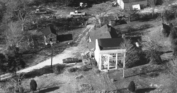 Vintage Aerial photo from -1986 in Davidson County, TN