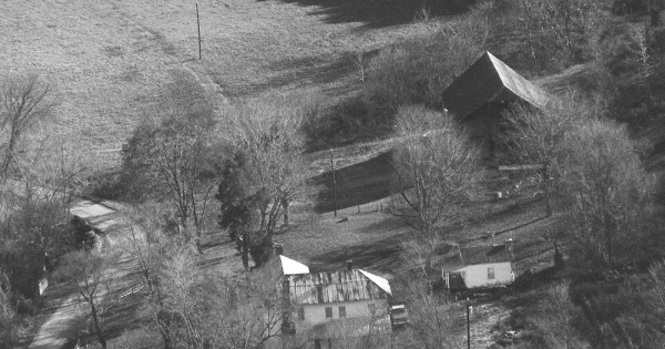 Vintage Aerial photo from -1986 in Davidson County, TN