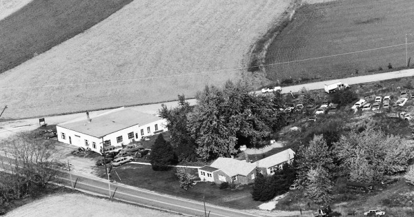 Vintage Aerial photo from 1987 in York County, PA