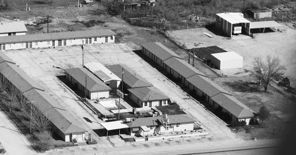 Vintage Aerial photo from 1987 in Nolan County, TX