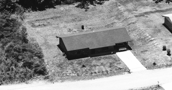 Vintage Aerial photo from 1984 in Warren County, MS
