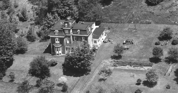 Vintage Aerial photo from 1988 in Chautauqua County, NY