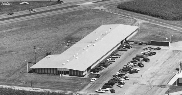 Vintage Aerial photo from 1985 in Fairfield County, OH