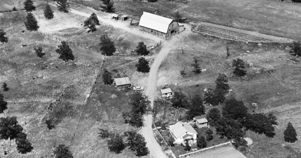 Vintage Aerial photo from 1964 in Jefferson County, MO