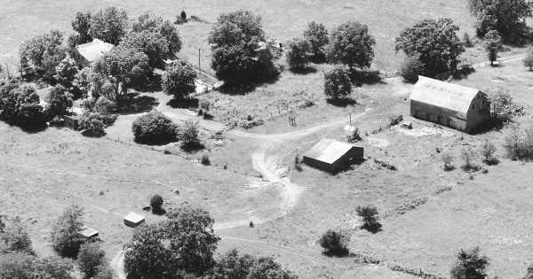 Vintage Aerial photo from 1987 in Osage County, MO