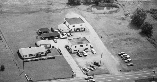 Vintage Aerial photo from 1982 in Mercer County, PA