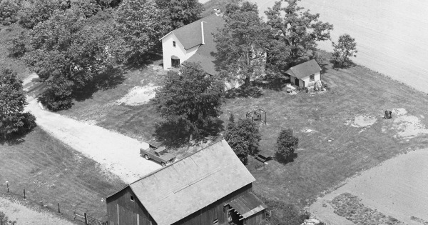 Vintage Aerial photo from 1978 in Fairfield County, OH