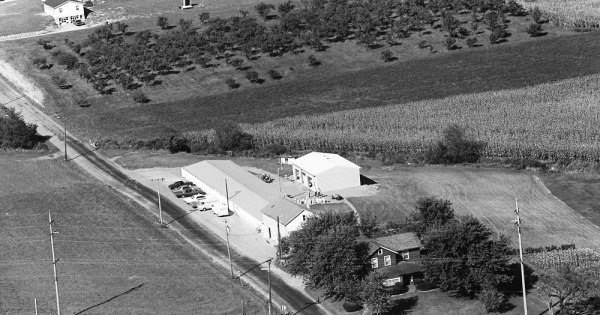 Vintage Aerial photo from 1972 in Stark County, OH