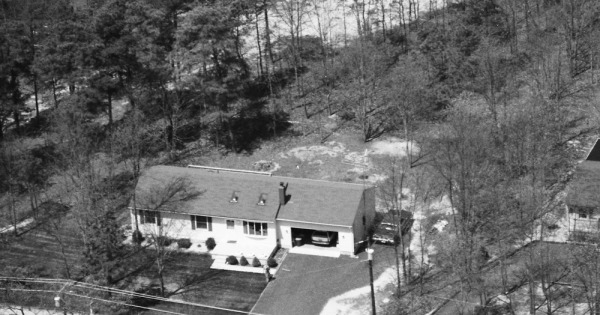 Vintage Aerial photo from 1988 in Cape May County, NJ