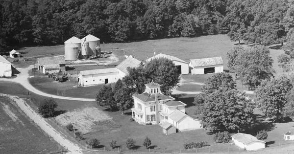 Vintage Aerial photo from 1979 in Marion County, OH