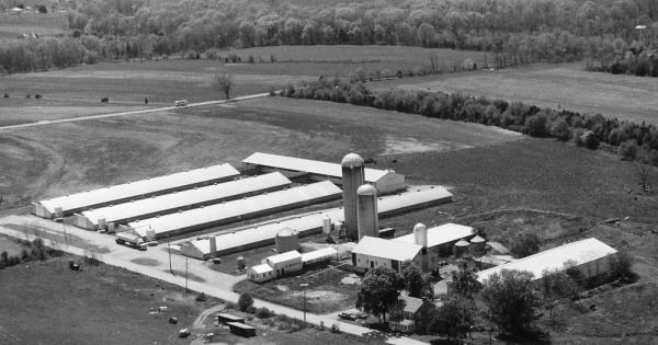Vintage Aerial photo from 1995 in Adams County, PA