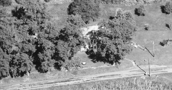 Vintage Aerial photo from 1987 in Butler County, PA